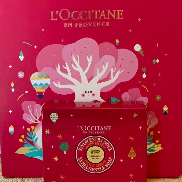 🌷LOCCITANE FESTIVE GARDEN SOAP 🌷NWT 🌷 - Picture 3 of 16